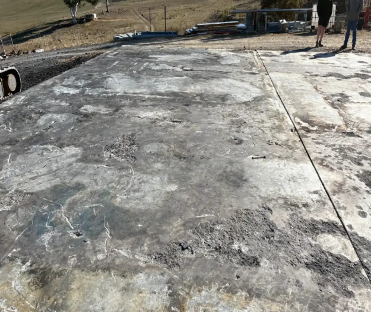 SCHMIDT HAMMER TESTING OF EXISTING CONCRETE SLABS – FIRE DAMAGED - 2